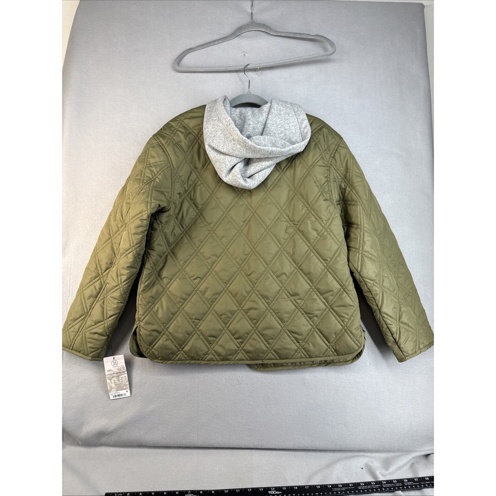 Sage Collection lightweight quilted jacket, women size small, Moss Green, NWT - Picture 9 of 9